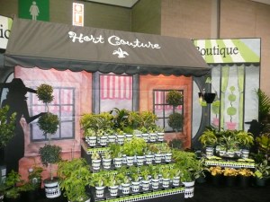 Hort Couture Display Walking the streets of plant fashion