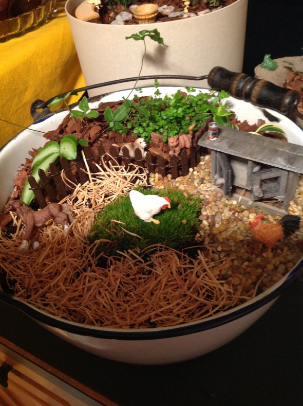 Barn yard themed by an attendee