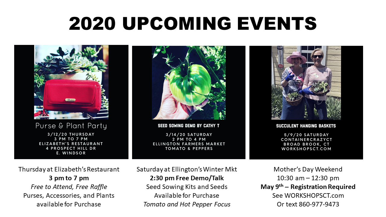 2020 UPCOMING EVENTS